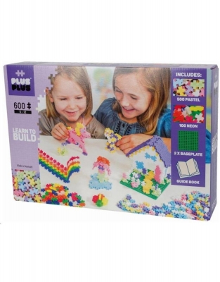 Pastel/Neon-600 Piese/Set Plus Plus
