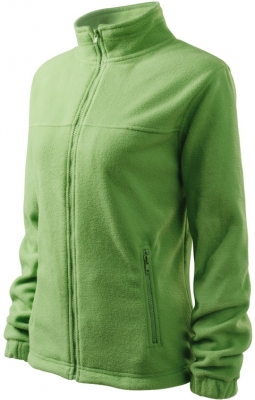 Geaca fleece pentru femei, 280 g/m2, verde iarba, Rock Safety