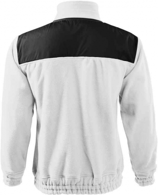 Jacheta fleece unisex, 360 g/m2, alb, Malfini