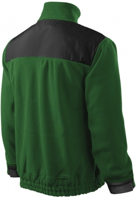 Jacheta fleece unisex, 360 g/m2, verde, Malfini