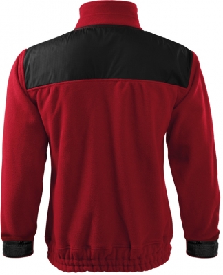 Jacheta fleece unisex, 360 g/m2, rosu marlboro, Malfini