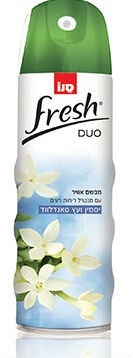 Odorizant spray de camera, Sano Fresh Duo, Jasmine Sandal, 300ML