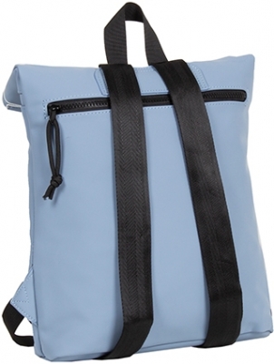 Rucsac Mart-Los Angeles Rolltop Mini, albastru deschis, New Rebels
