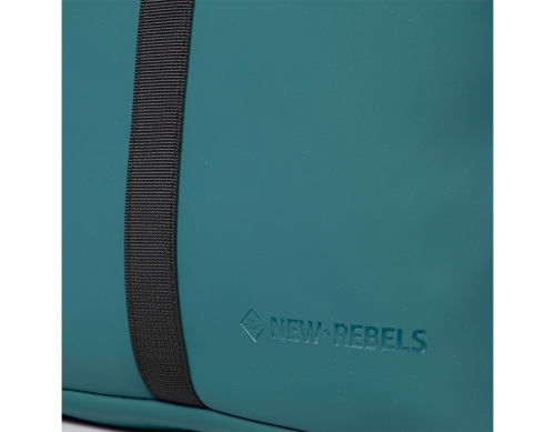Rucsac Mart-Los Angeles Rolltop Mini, petrol, New Rebels
