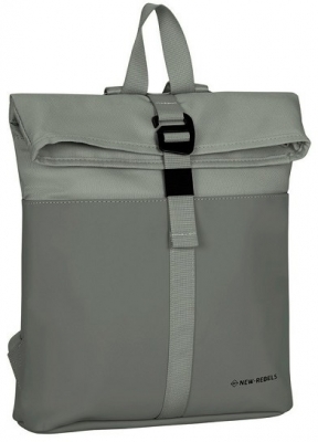 Rucsac Bruce Los Angeles Rolltop, New Rebels, antracit