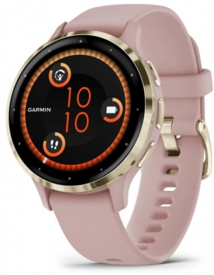 Ceas Garmin Venu 3S Pink Dawn/Soft Gold