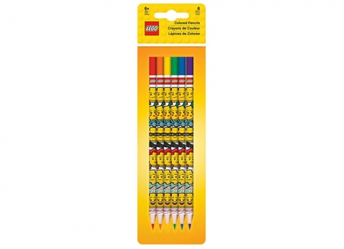 Set 6 creioane colorate LEGO Iconic (51176)