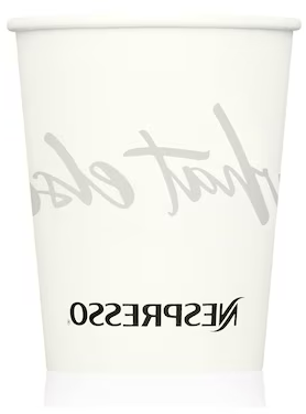 Pahare de unica folosinta reciclabile, 30 buc/set Nespresso