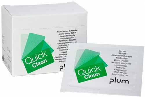 Servețele pentru curațarea ranilor QuickClean, set 20 bucati, Plum