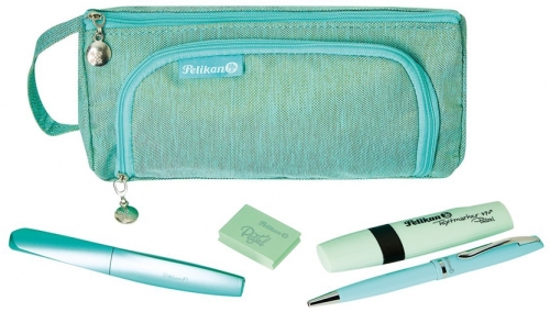 Penar tip etui, Canvas Homeoffice, culoare menta, Pelikan
