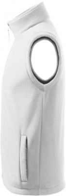 Vesta fleece unisex, 280 g/m2, alb, Rock Safety 