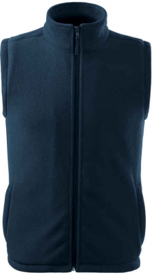 Vesta fleece unisex, 280 g/m2, albastru marin, Rock Safety 