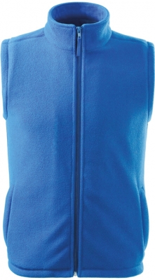 Vesta fleece unisex, 280 g/m2, albastru azuriu, Rock Safety 