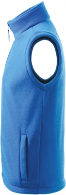 Vesta fleece unisex, 280 g/m2, albastru azuriu, Rock Safety 