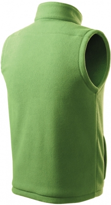 Vesta fleece unisex, 280 g/m2, verde iarba, Rock Safety