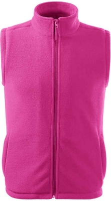 Vesta fleece unisex, 280 g/m2, rosu fucsia, Rock Safety
