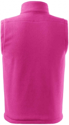 Vesta fleece unisex, 280 g/m2, rosu fucsia, Rock Safety