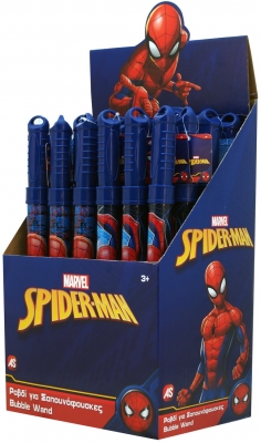 Bagheta de facut baloane de sapun, model Spiderman, As Toys