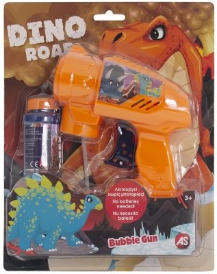 Pistol pentru baloane de sapun Dinozauri As Toys