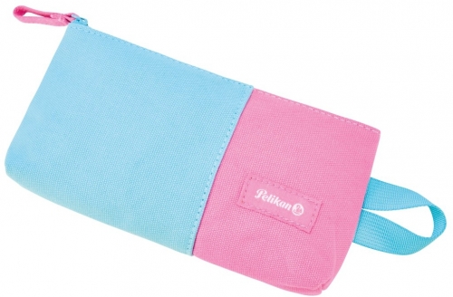 Penar tip etui, plat Wow, culoare roz / turcoaz, Pelikan