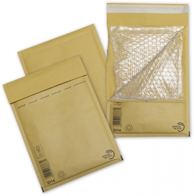 Plic antisoc siliconic kraft interior 180 x 265 mm 75 g/mp Romkuvert