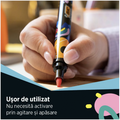Markere cu vopsea BIC Intensity, 8 buc/set