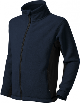 Jacheta Frosty fleece pentru copii albastru marin, Malfini