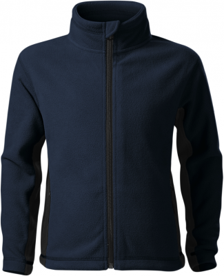 Jacheta Frosty fleece pentru copii albastru marin, Malfini
