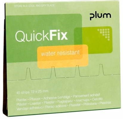 Plasturi QuickFix, set 45 bucati, impermeabili, Plum