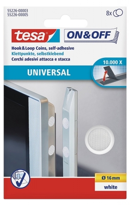 Preforma arici rotunda 16 mm alb Tesa