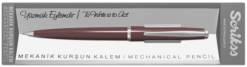 Creion mecanic 0.7 mm Vintage 33 Burgundy CT Scrikss