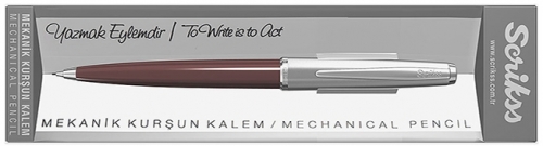 Scrikss Creion mecanic Metropolis 78 Burgundy Chrome CT 56438