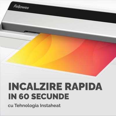 Laminator Saturn 3i, A3, 2 role, kit folii inclus, Fellowes