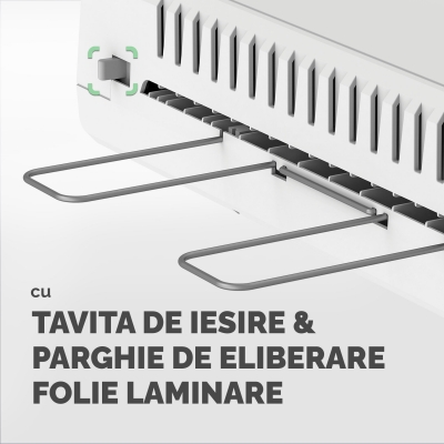 Laminator Saturn 3i, A3, 2 role, kit folii inclus, Fellowes