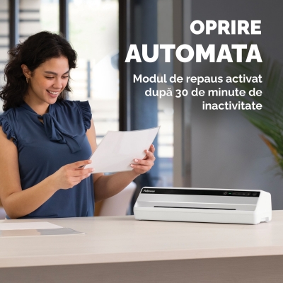 Laminator Saturn 3i, A3, 2 role, kit folii inclus, Fellowes