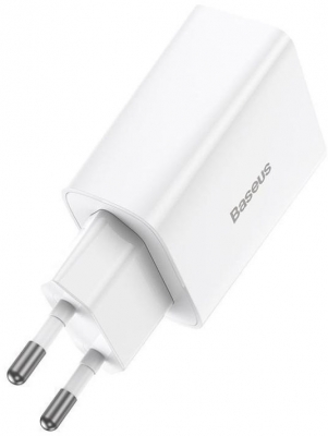 Incarcator retea Baseus Speed Mini, Quick Charge 20W, 1 x USB Type-C 5V/3.0A, alb