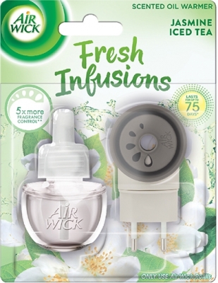 Odorizant electric + rezerva Fresh Infusions Jasmine Iced Tea 19 ml Air Wick
