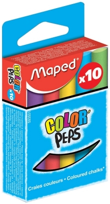 Creta color, 10 culori/cutie Maped