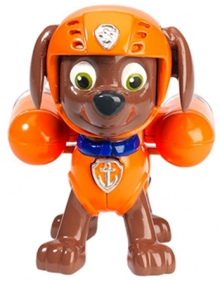 Figurina Zuma salvamar, 6.3 cm cu insigna Paw Patrol Spin Master