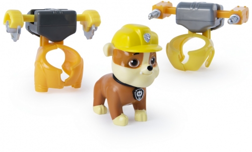 PATRULA CATELUSILOR FIGURINA DE ACTIUNE RUBBLE CU 2 UNIFORME SPIN MASTER