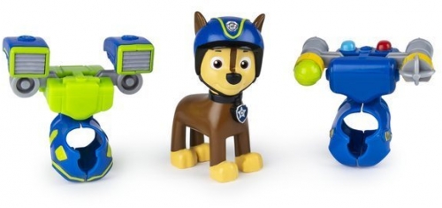 PATRULA CATELUSILOR FIGURINA DE ACTIUNE POLITISTUL CHASE CU 2 UNIFORME SPIN MASTER