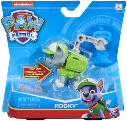 PATRULA CATELUSILOR FIGURINA ROCKY ECOLOGISTUL SPIN MASTER