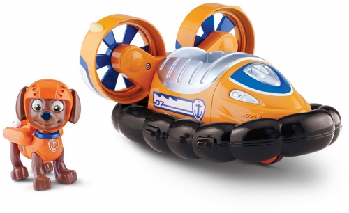 PATRULA CATELUSILOR FIGURINA CU AUTOVEHICUL HOVER-UL LUI ZUMA SPIN MASTER