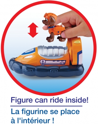 PATRULA CATELUSILOR FIGURINA CU AUTOVEHICUL HOVER-UL LUI ZUMA SPIN MASTER
