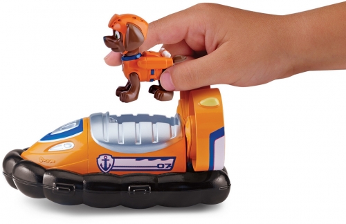 PATRULA CATELUSILOR FIGURINA CU AUTOVEHICUL HOVER-UL LUI ZUMA SPIN MASTER