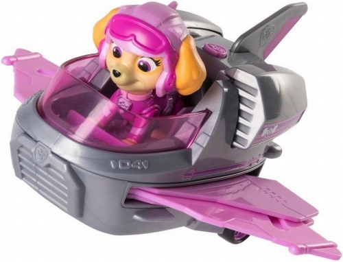 Figurina Elicopterul lui Skye cu autovehicul Paw Patrol Spin Master