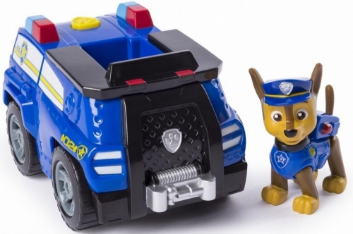 SET DE JOACA CHASE SI MASINA DE POLITIE PATRULA CATELUSILOR SPIN MASTER