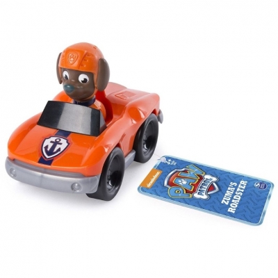 Masina decapotabila de marina roadster Paw Patrol si figurina Zuma Spin Master