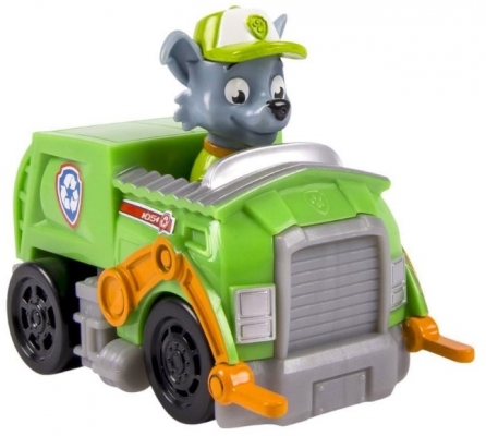 Masina utilitara Paw Patrol si figurina Rocky Spin Master