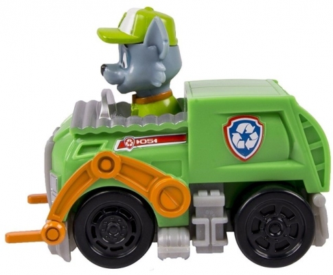Masina utilitara Paw Patrol si figurina Rocky Spin Master